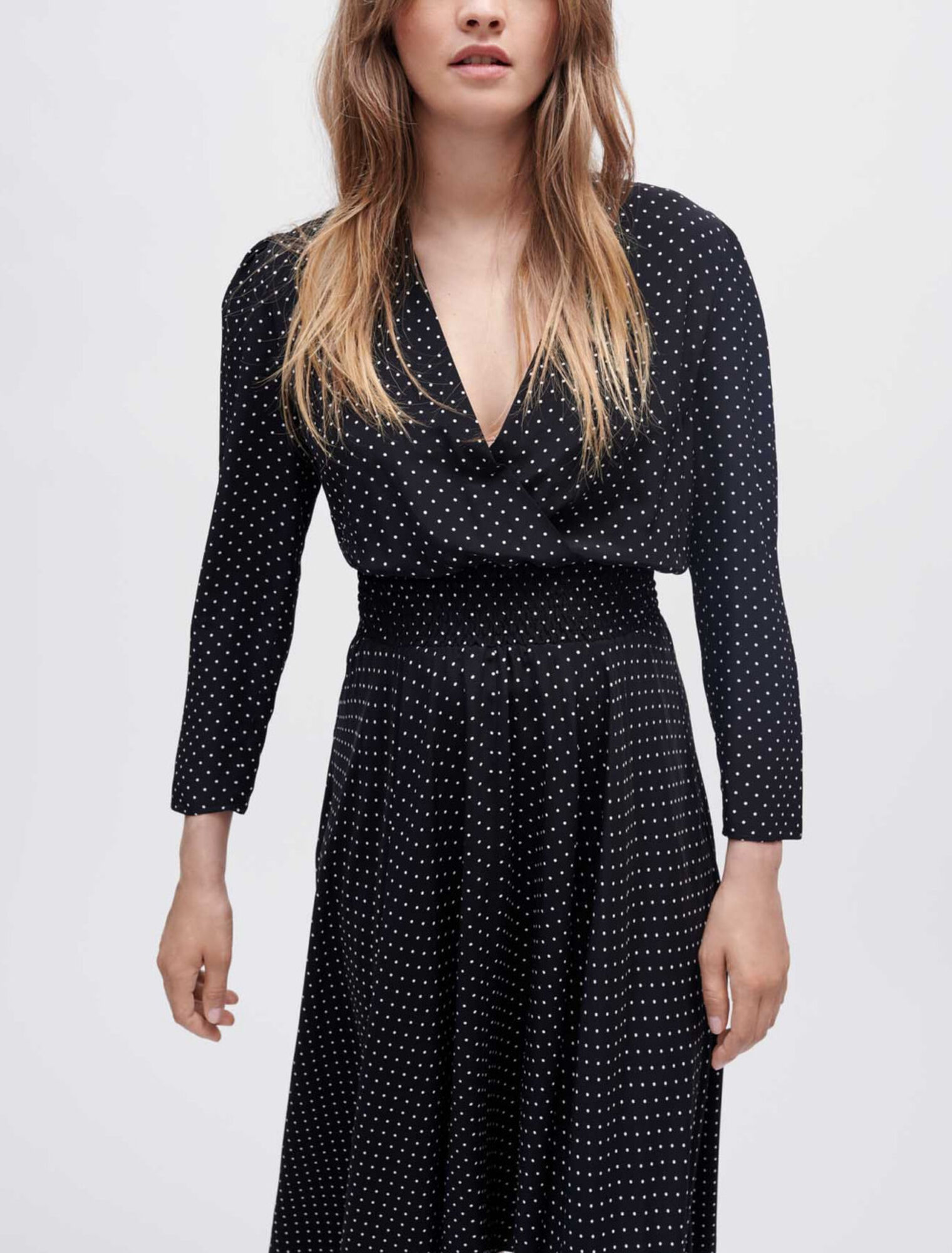 Maxi vestido entallado