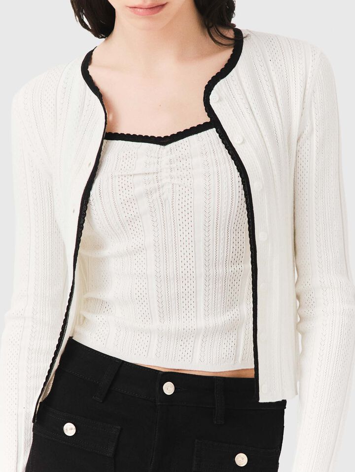 Twinset de punto calado