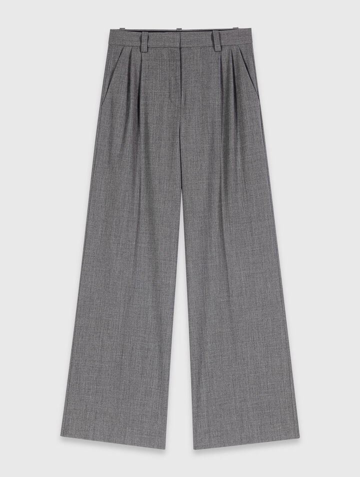 Pantal&oacute;n ancho con cord&oacute;n