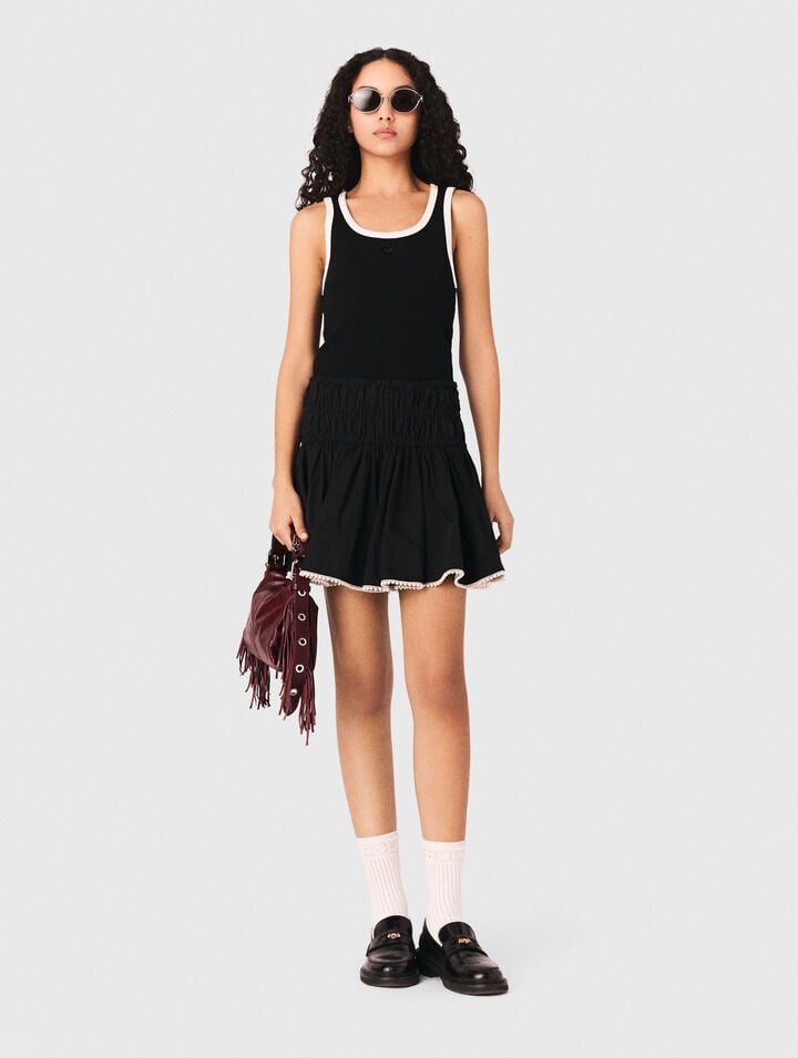 Camiseta de tirantes de canal&eacute;