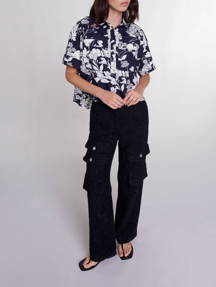 Pantalón de tweed