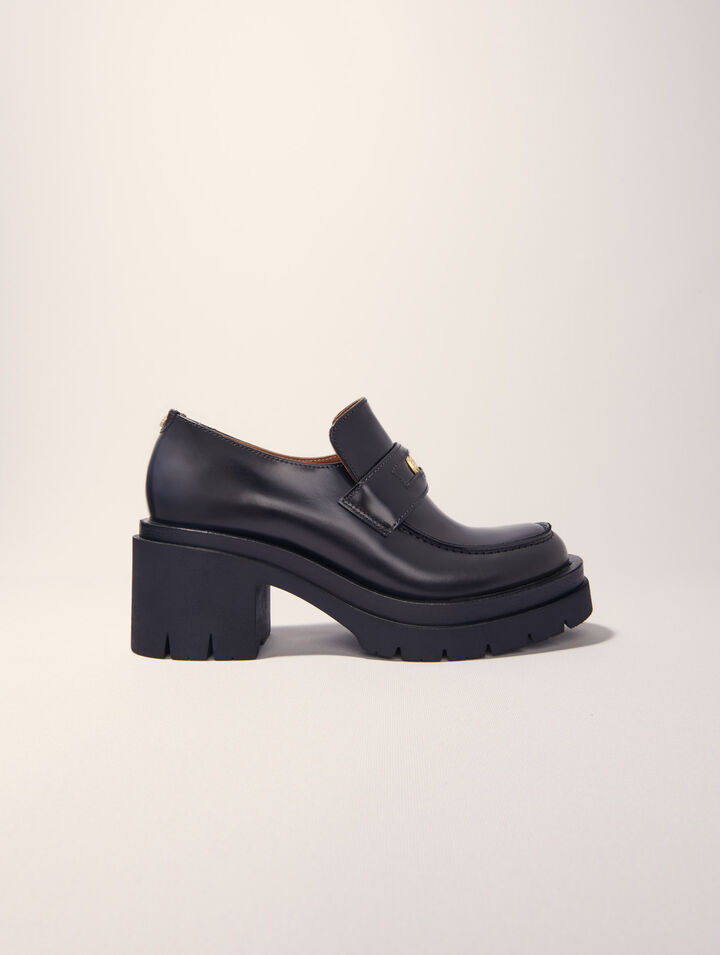 Mocasines de tacón