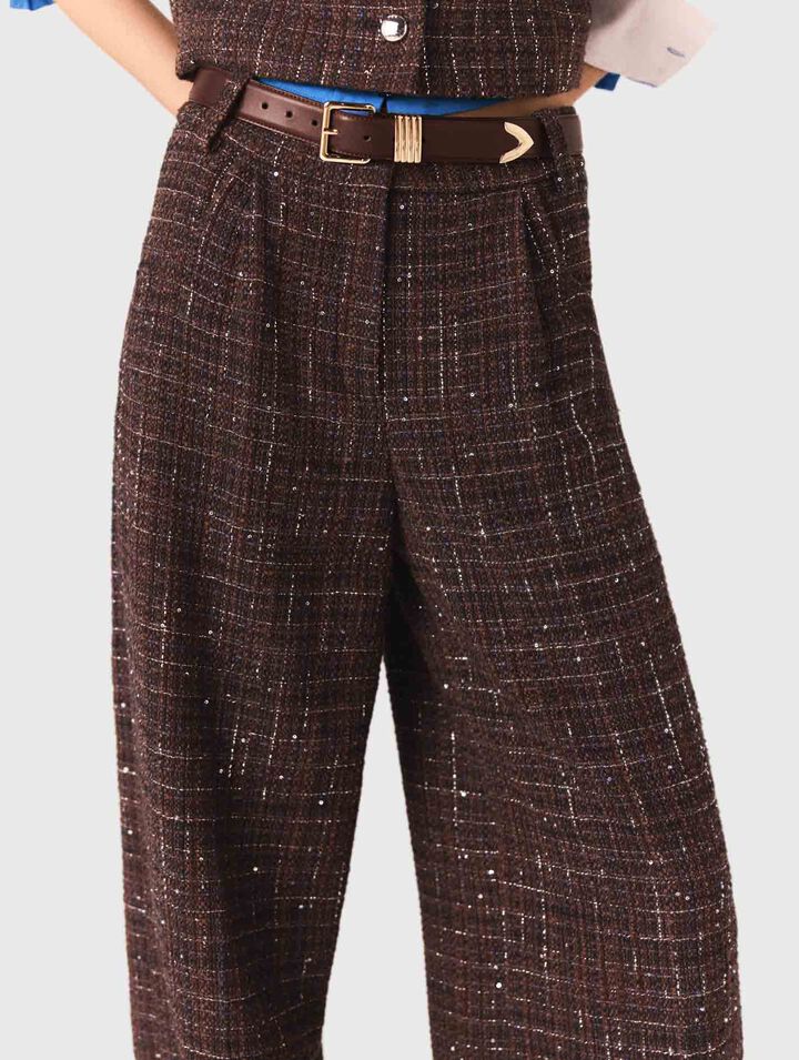 Pantalón de tweed