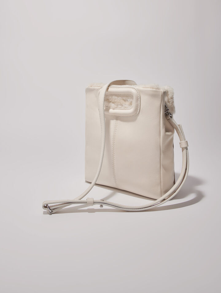 Bolso M de pelo sintético
