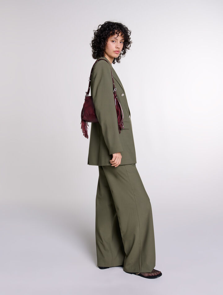 Pantalón sastre recto
