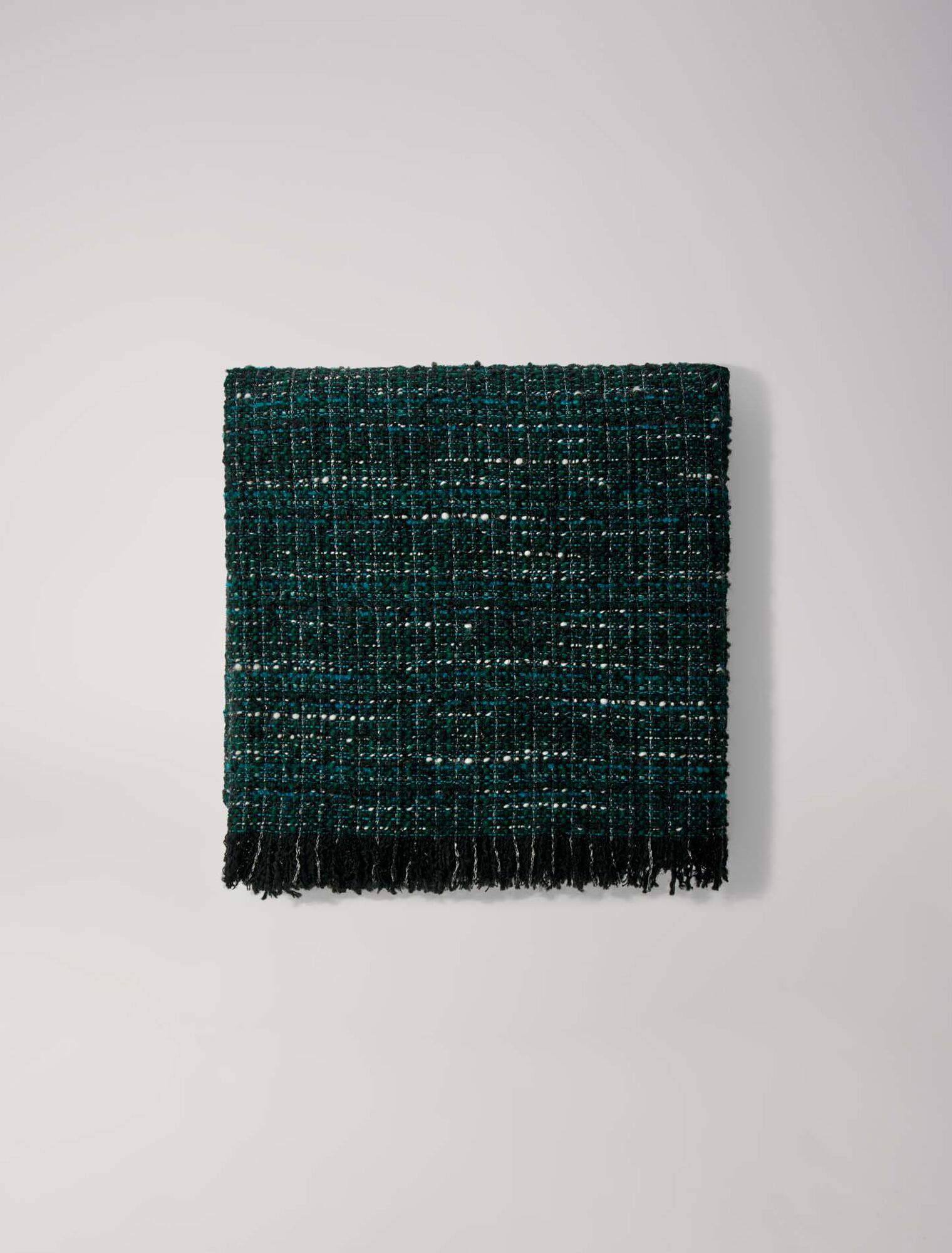 Poncho de tweed
