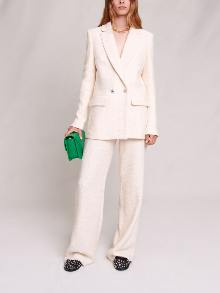 Chaqueta de tweed