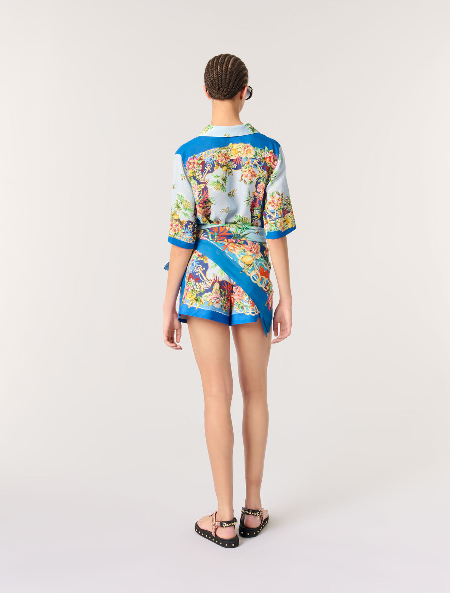 Short estampado