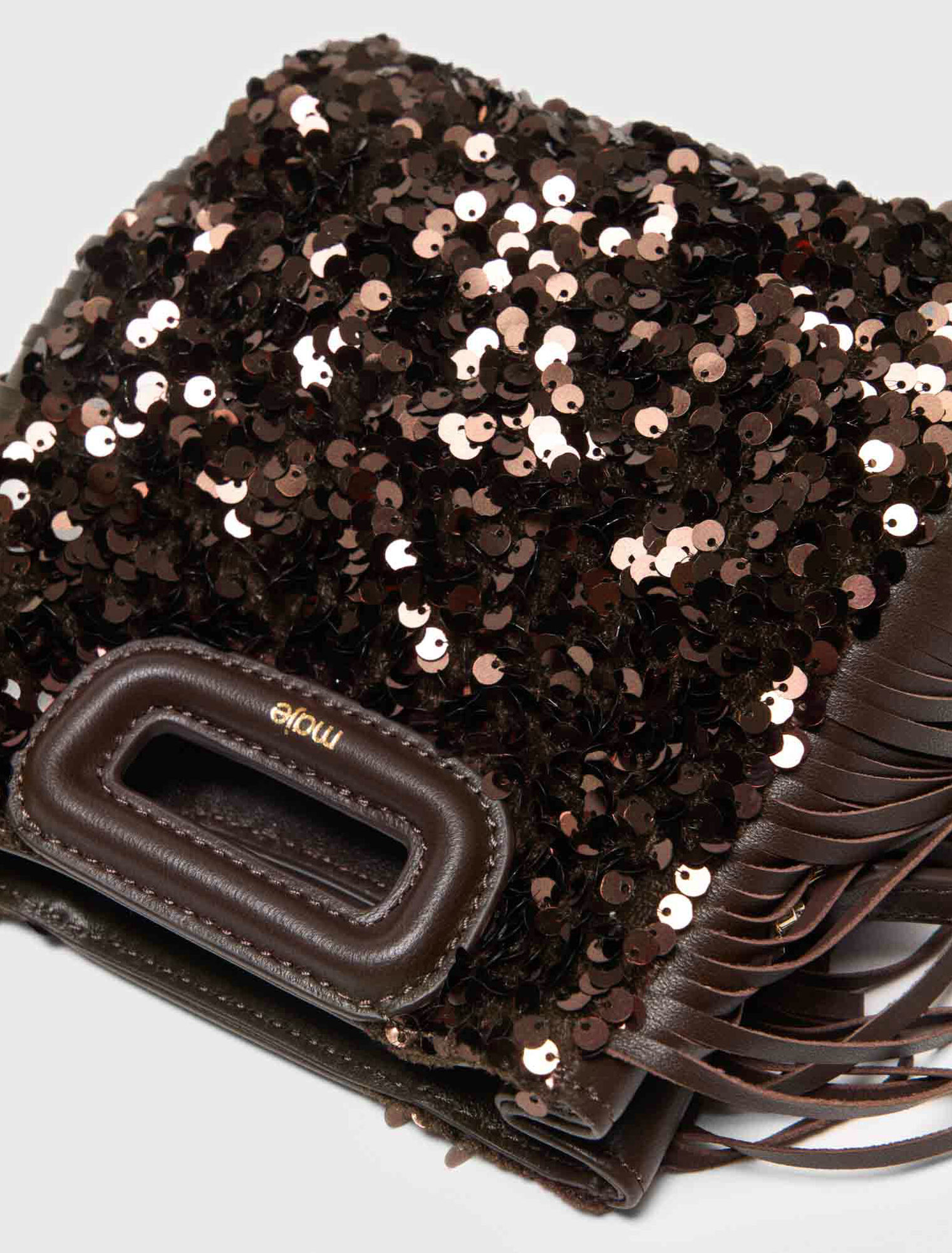 Bolso M mini de lentejuelas