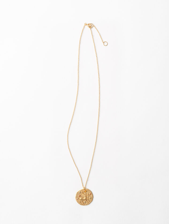 Collar con signo del zodiaco