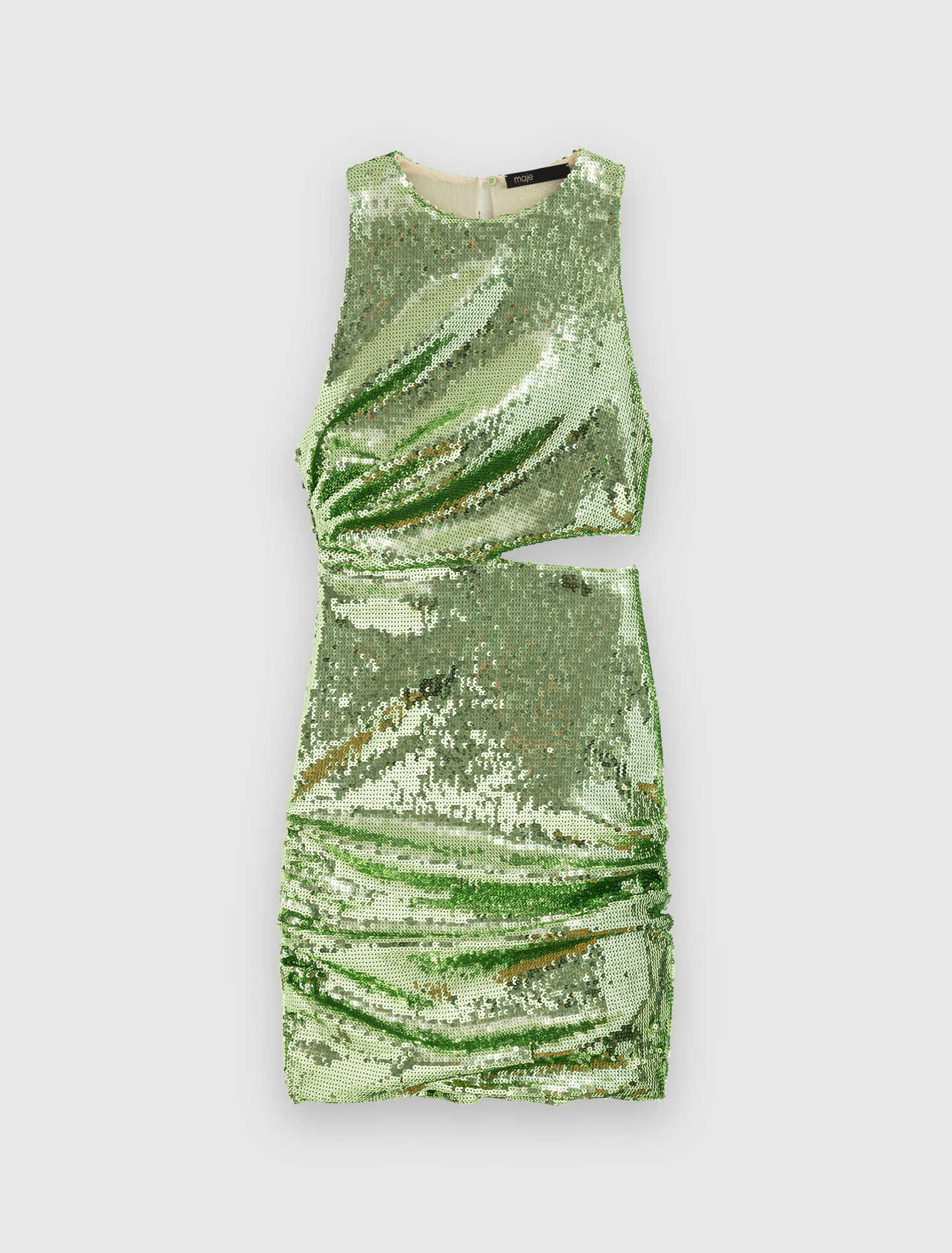 Vestido verde de lentejuelas