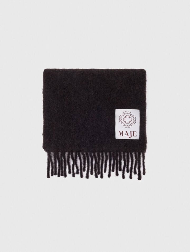 Bufanda de mezcla de alpaca