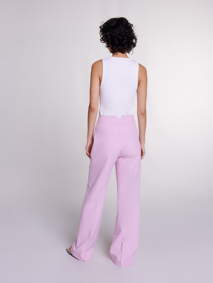Pantalón de traje ancho