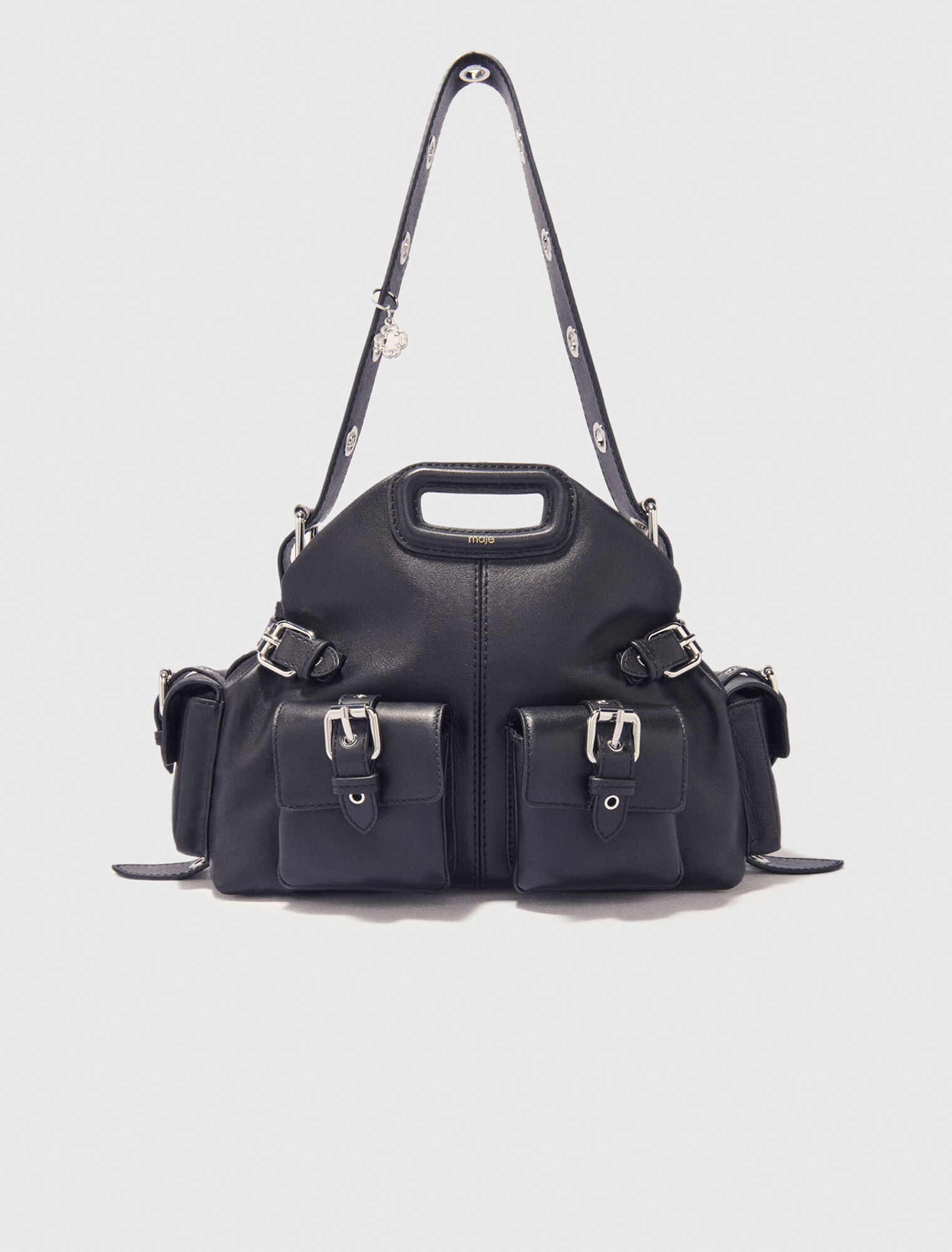 Bolso cargo Miss M de piel