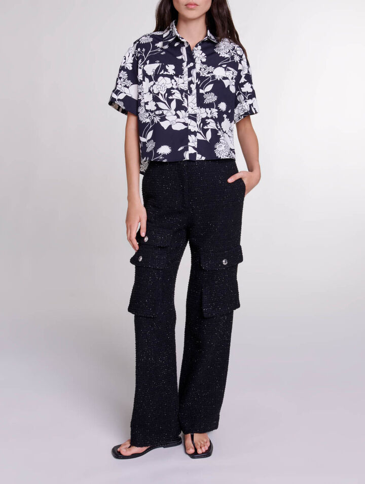Pantalón de tweed