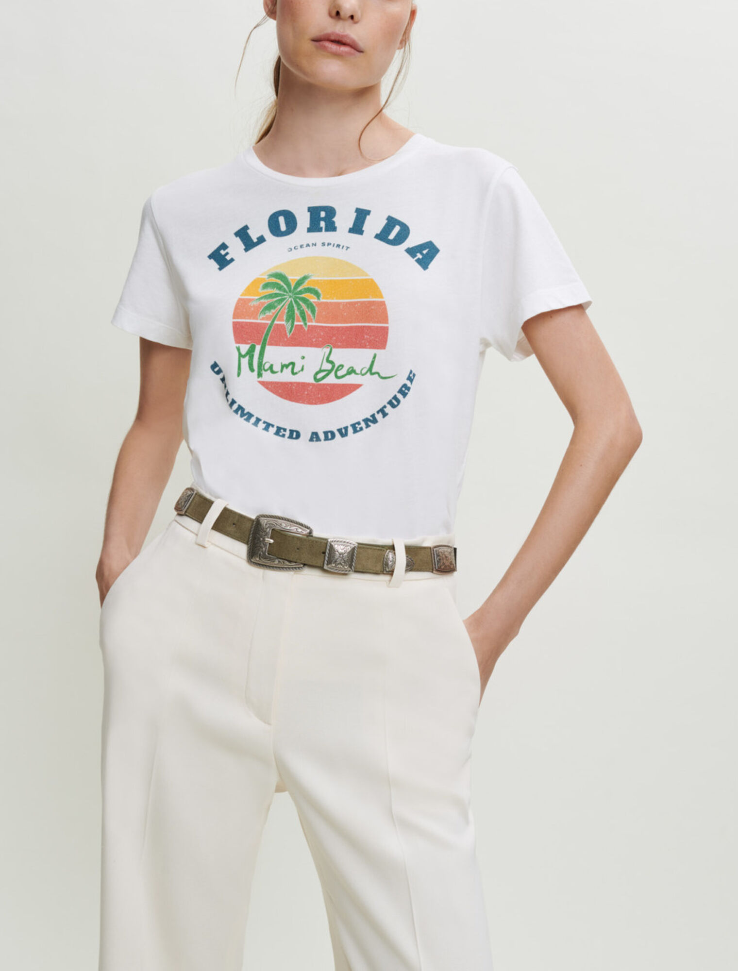 Pantalón de traje amplio 