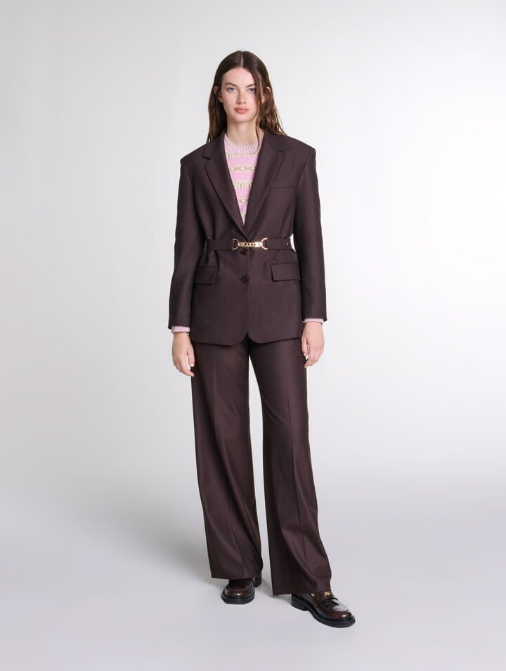 Pantalón sastre ancho