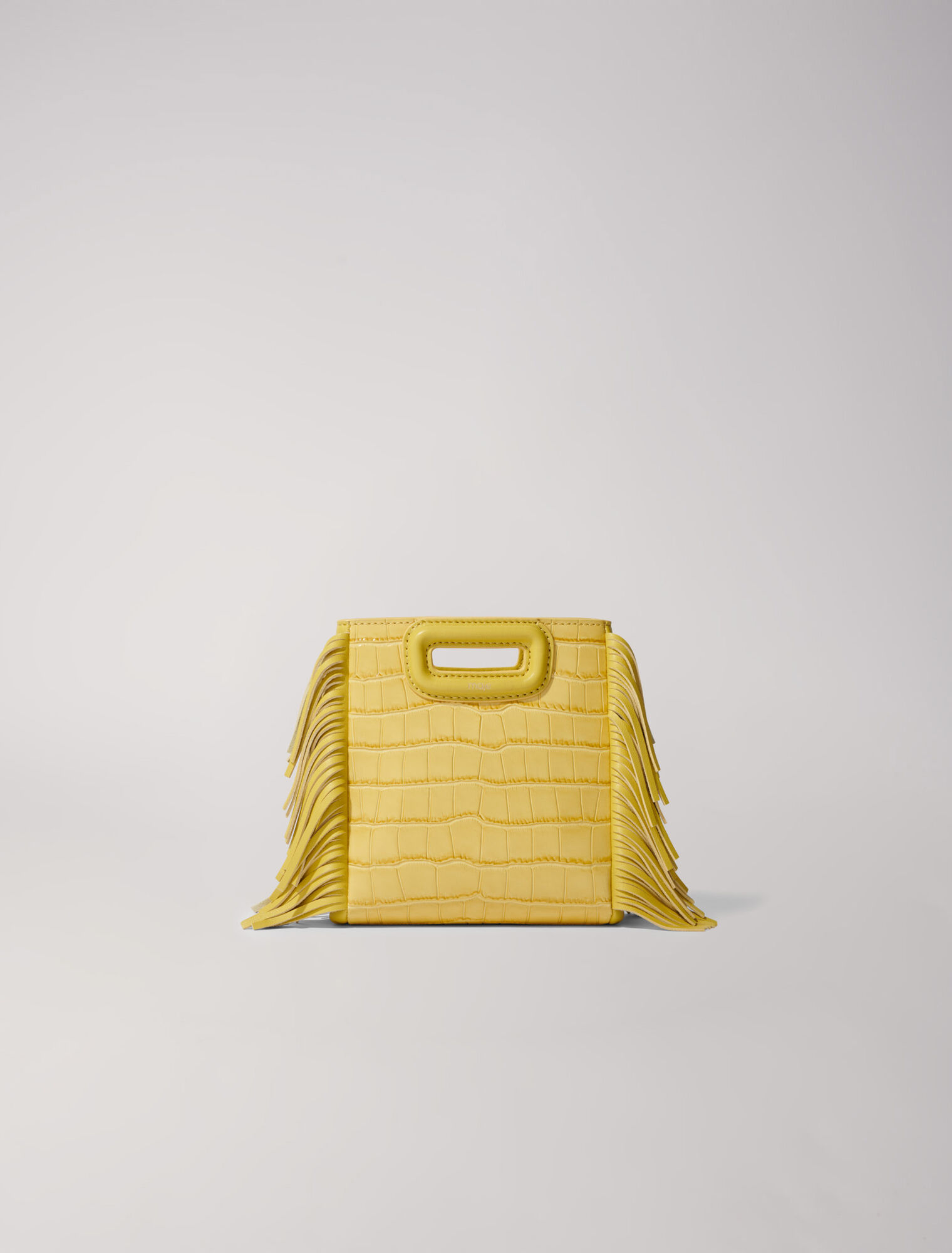 Bolso M Mini de piel de cocodrilo