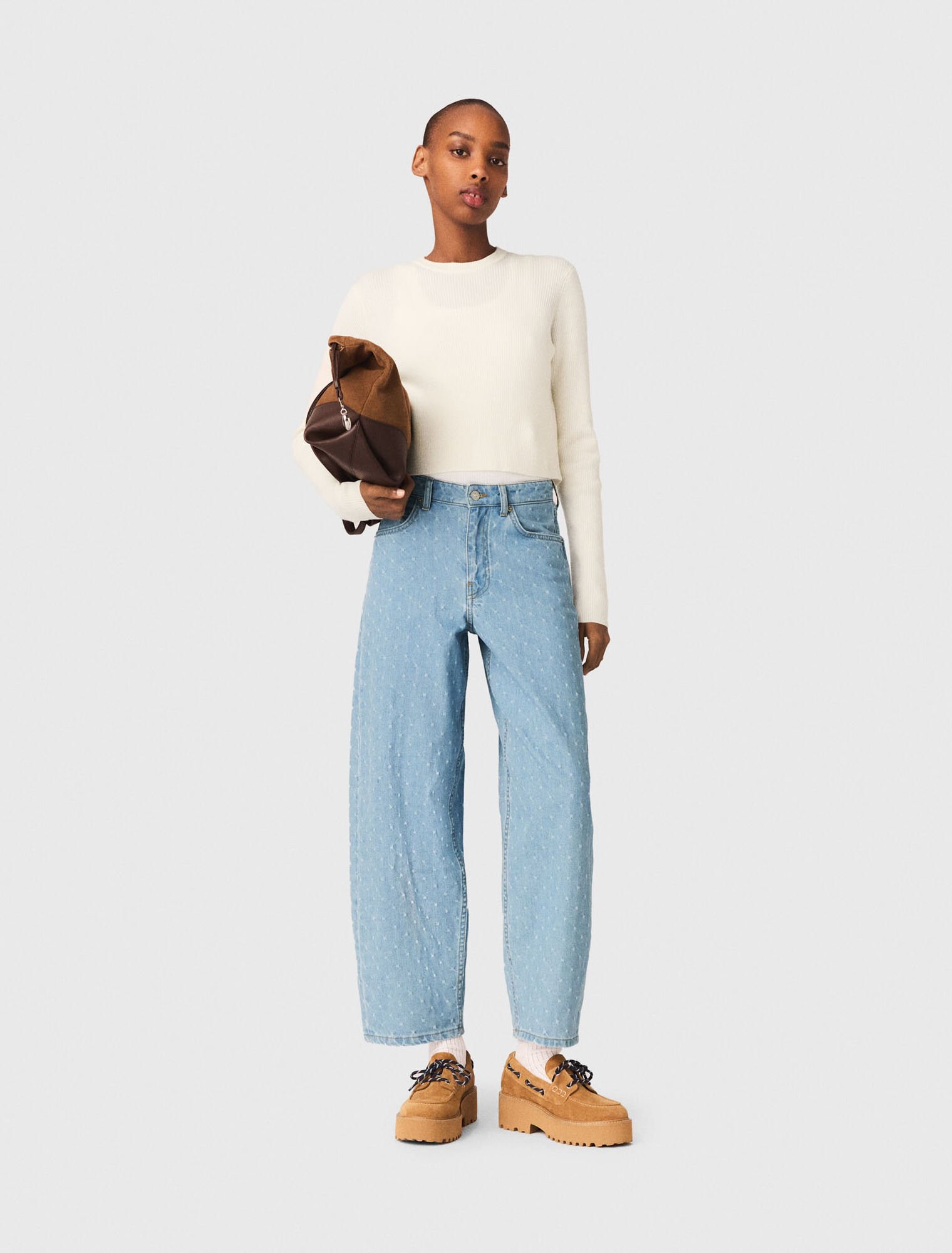 Jersey con botones joya