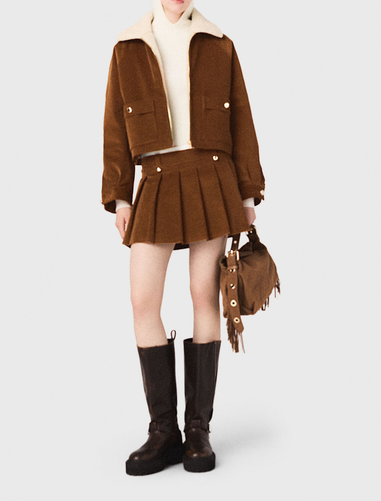Chaqueta corta de pana
