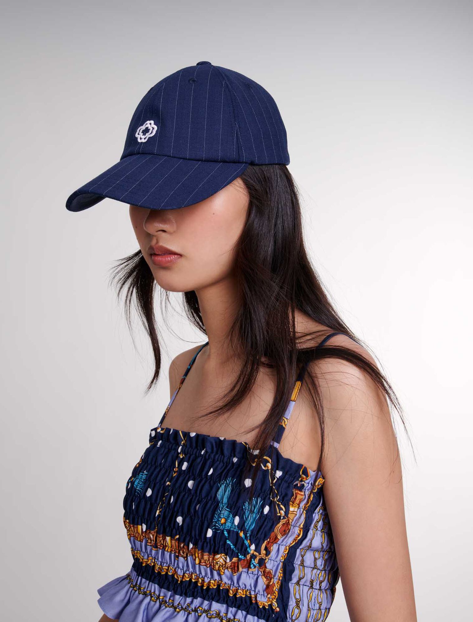 Gorra a rayas