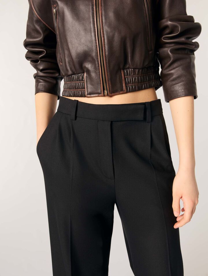 Pantalón de traje ancho