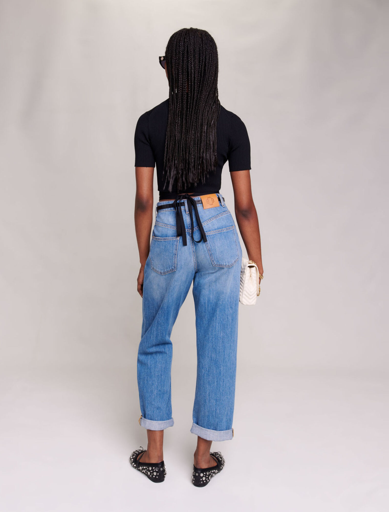 Crop top cruzado