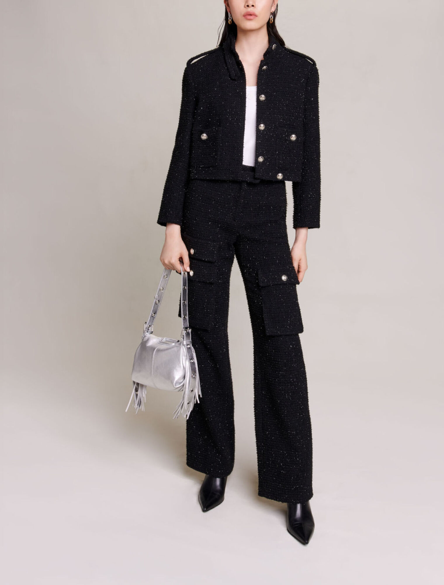 Pantalón de tweed