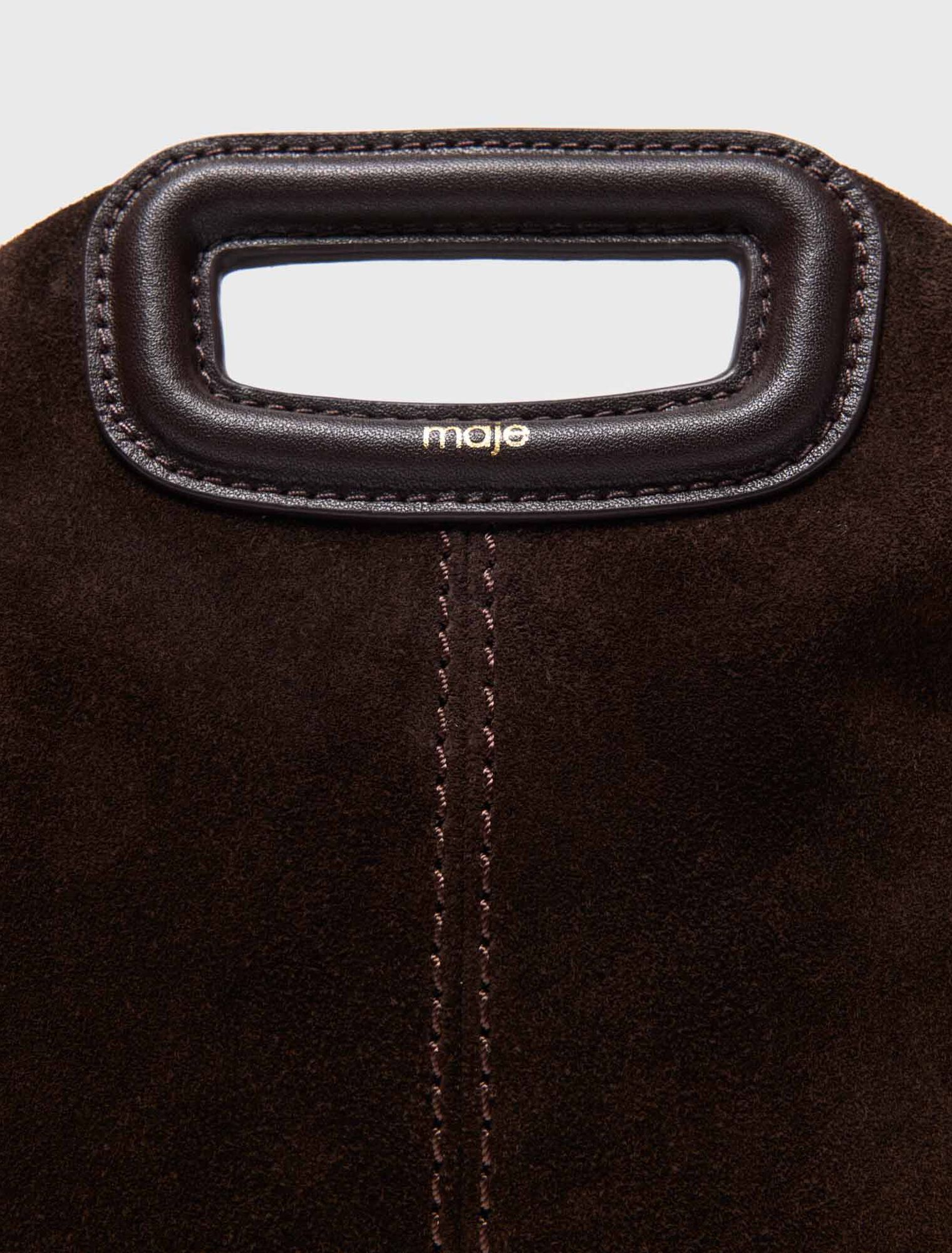 Bolso Miss M de gamuza