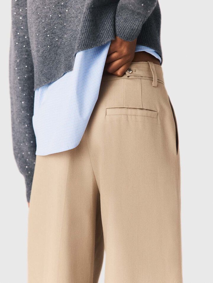 Pantal&oacute;n balloon de algod&oacute;n