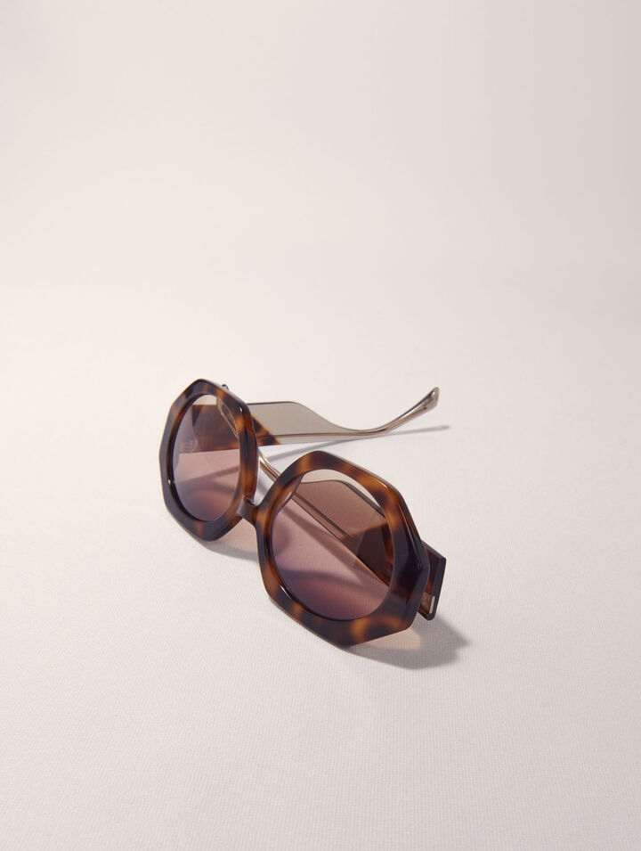Gafas redondas de acetato