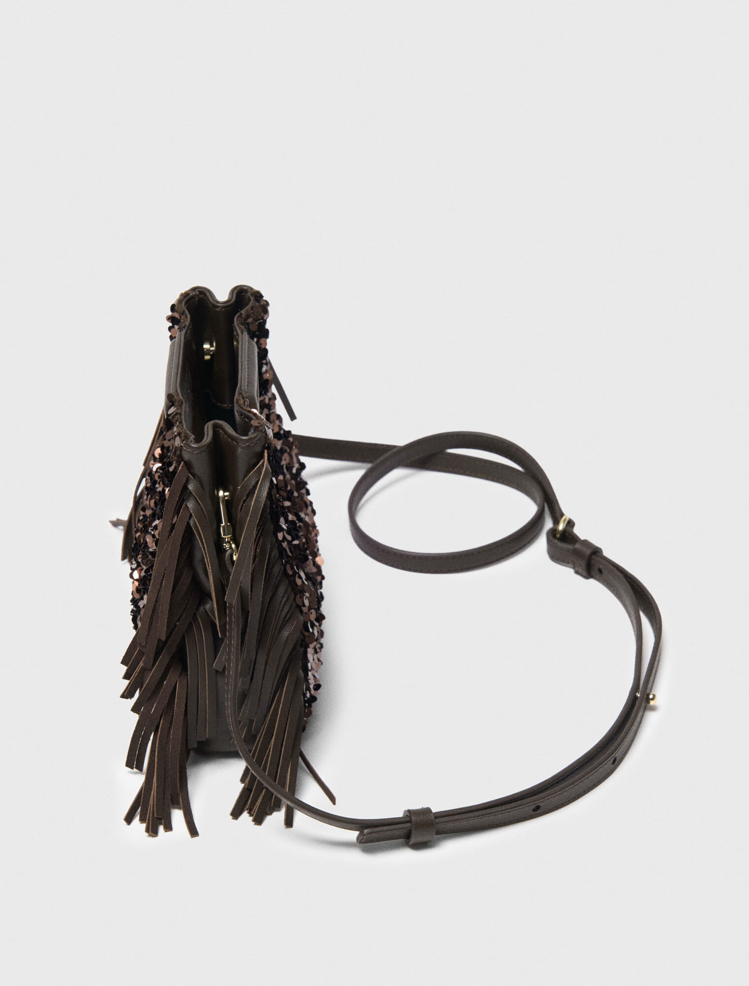 Bolso M mini de lentejuelas