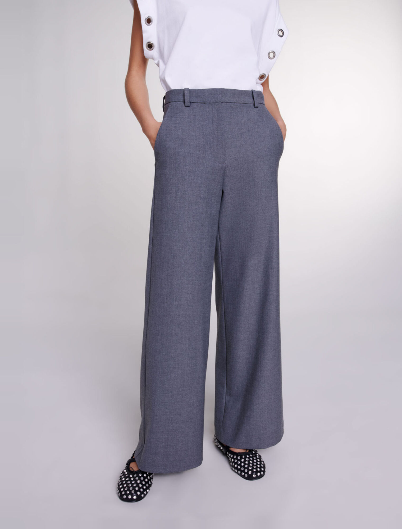 Pantalón ancho