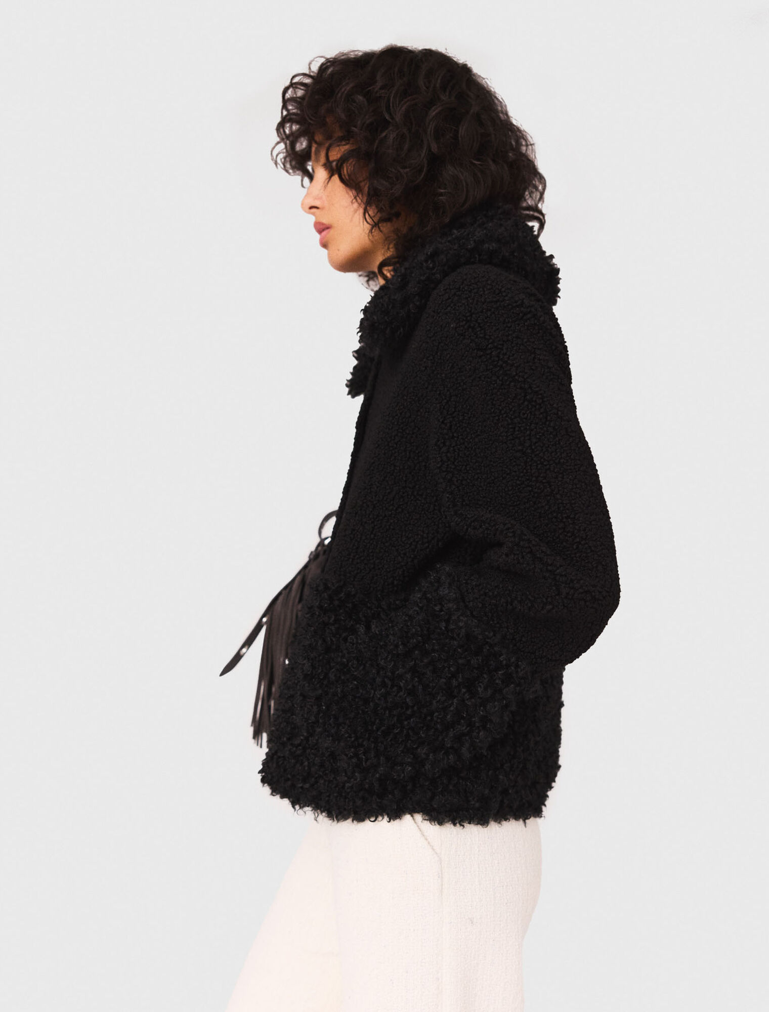 Chaqueta de rizo