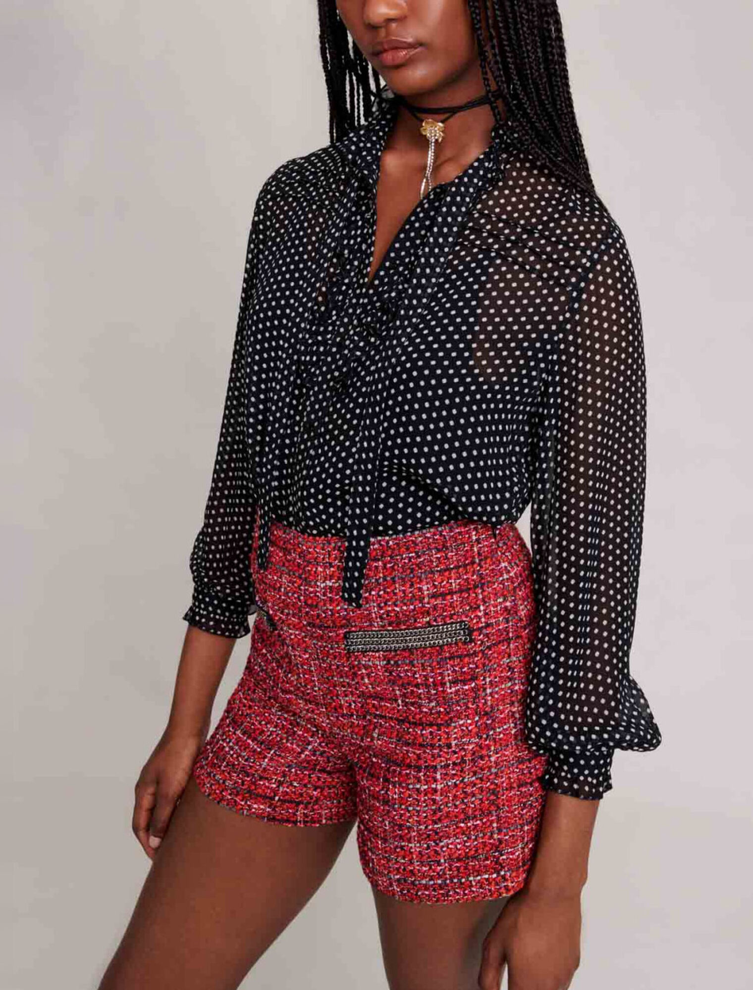 Blusa de lunares