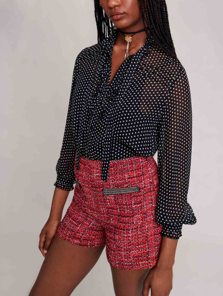 Blusa de lunares