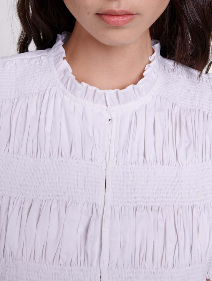 Camisa fruncida