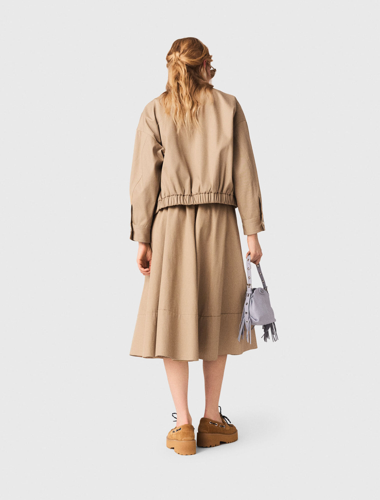 Cazadora bomber de algod&oacute;n