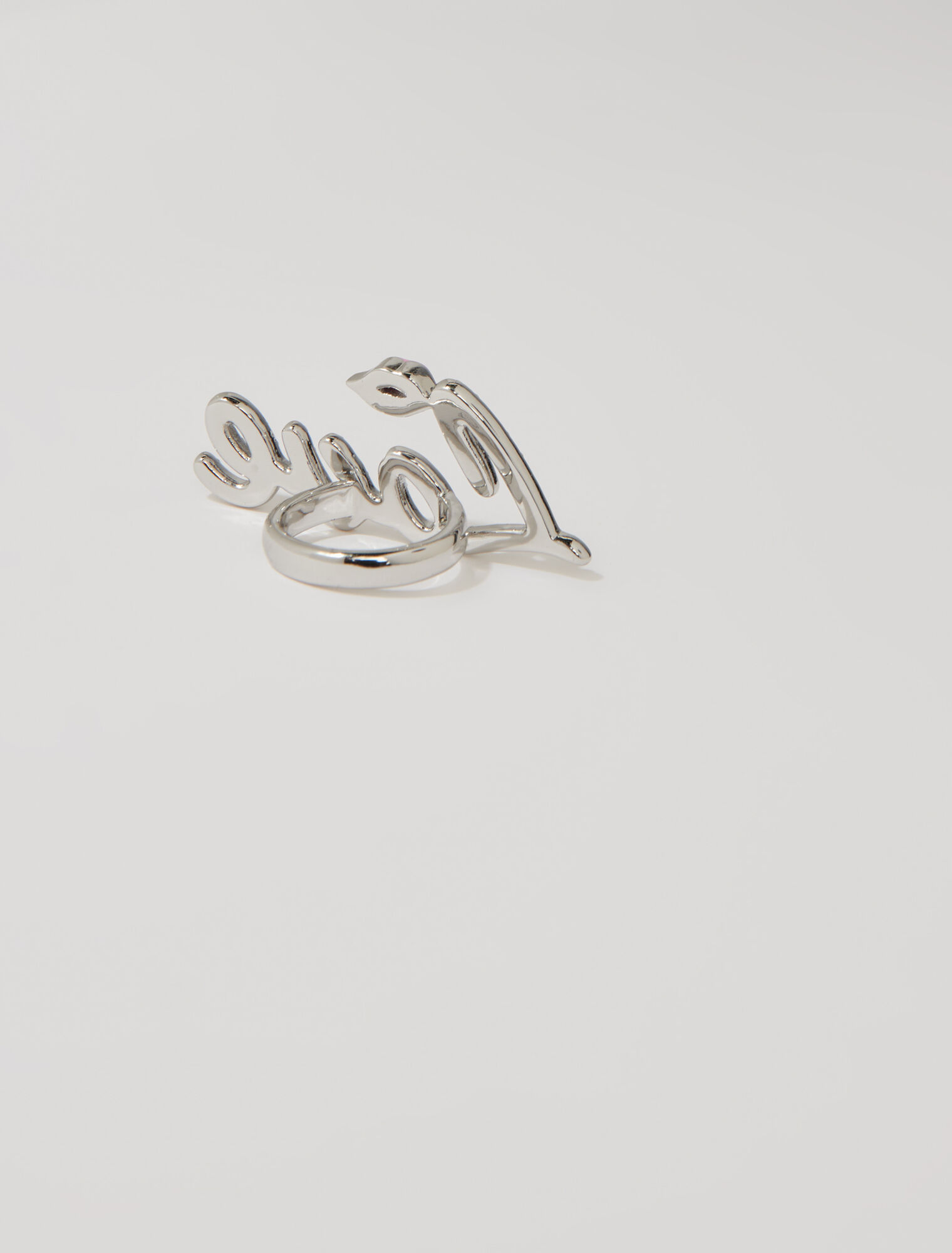 Anillo Love con strass