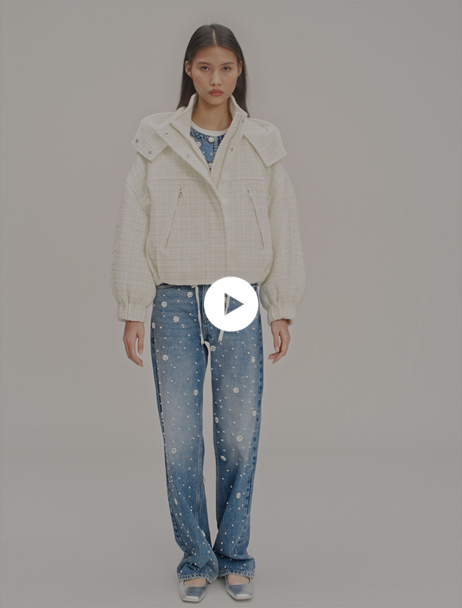 Chaqueta de tweed