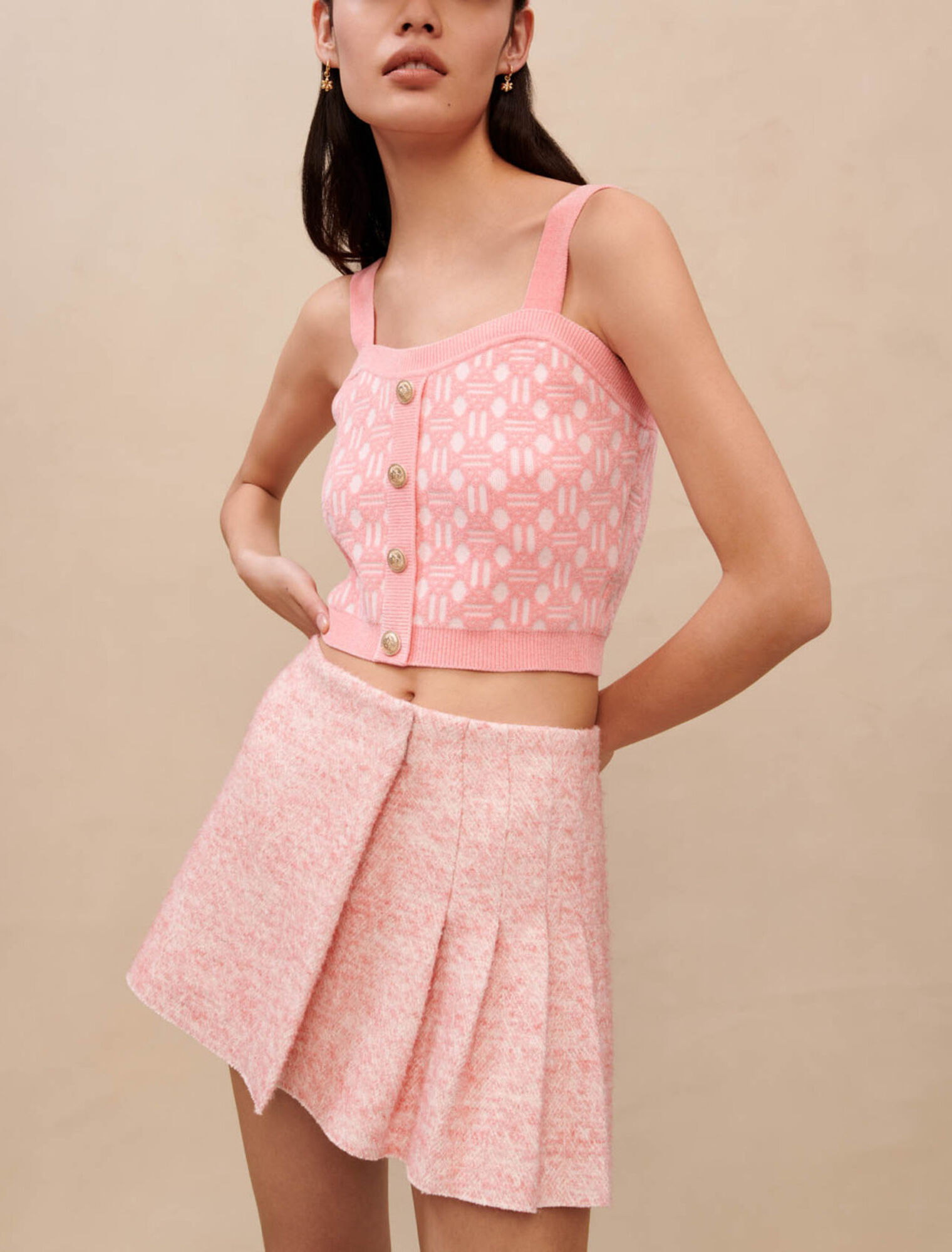 Minifalda rosa