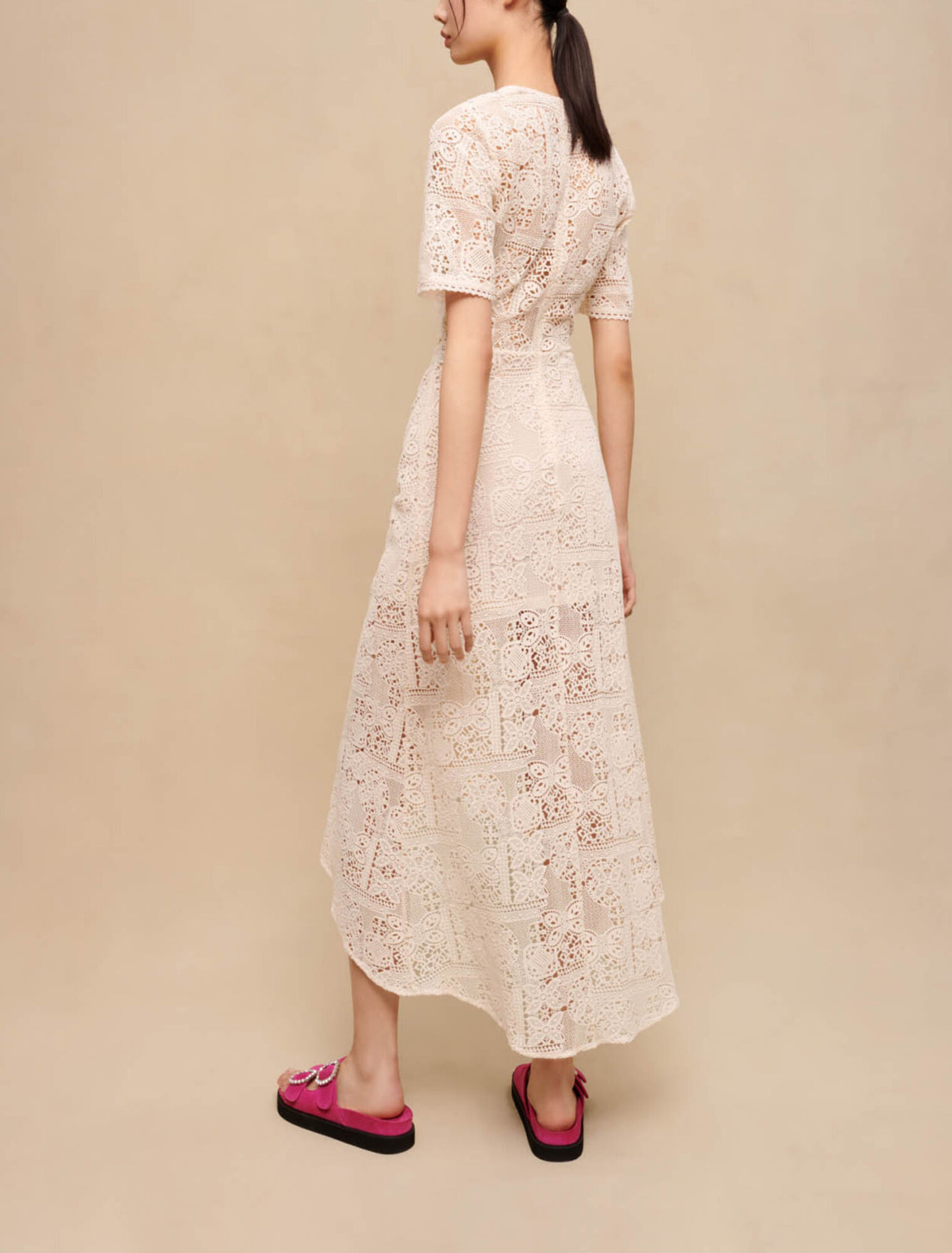 Vestido de crochet