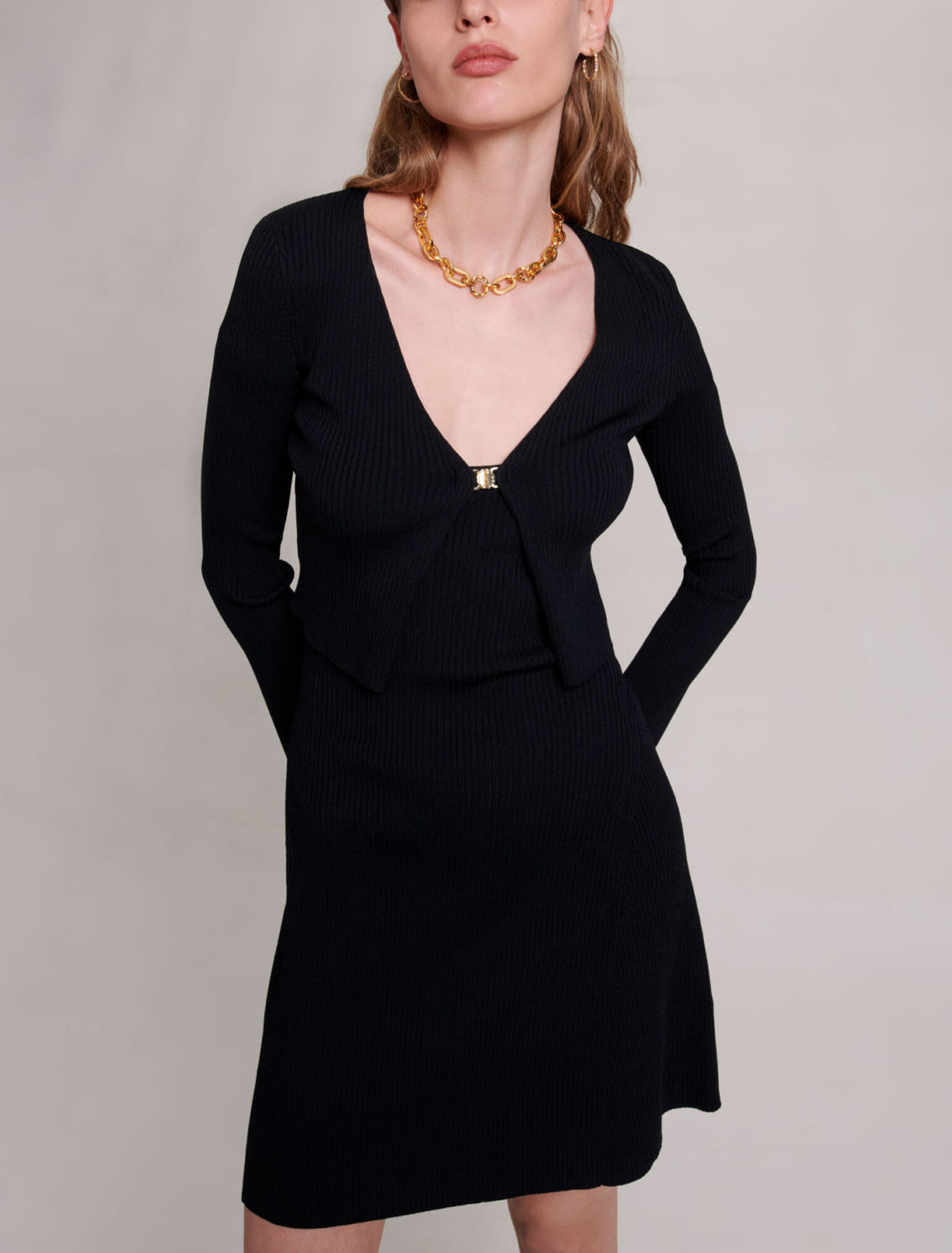 Vestido de punto 2 en 1