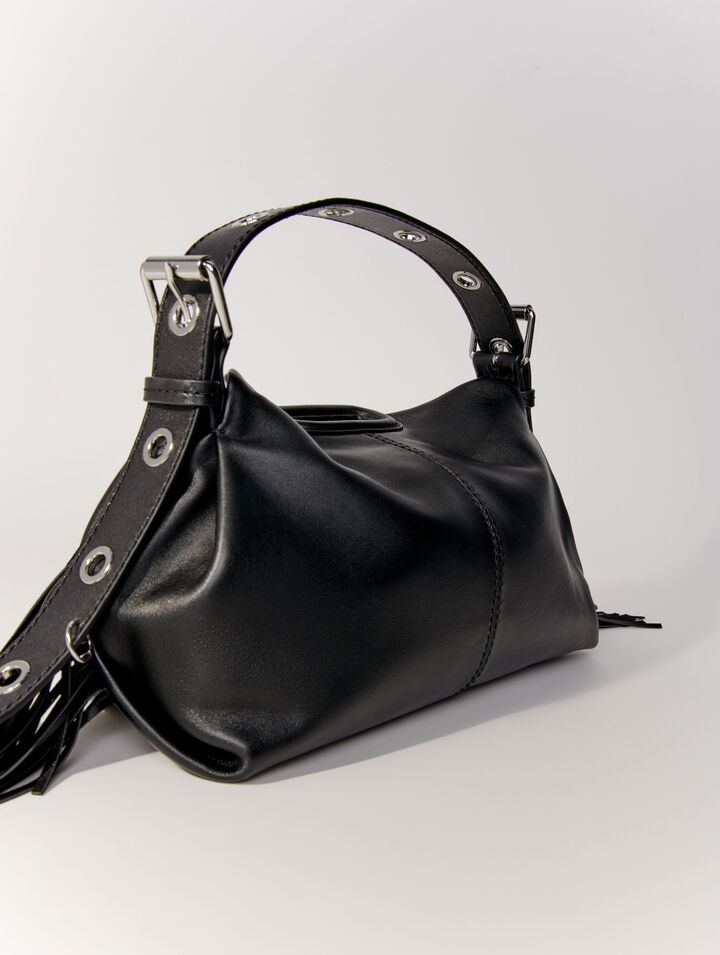 Bolso Miss M de cuero liso