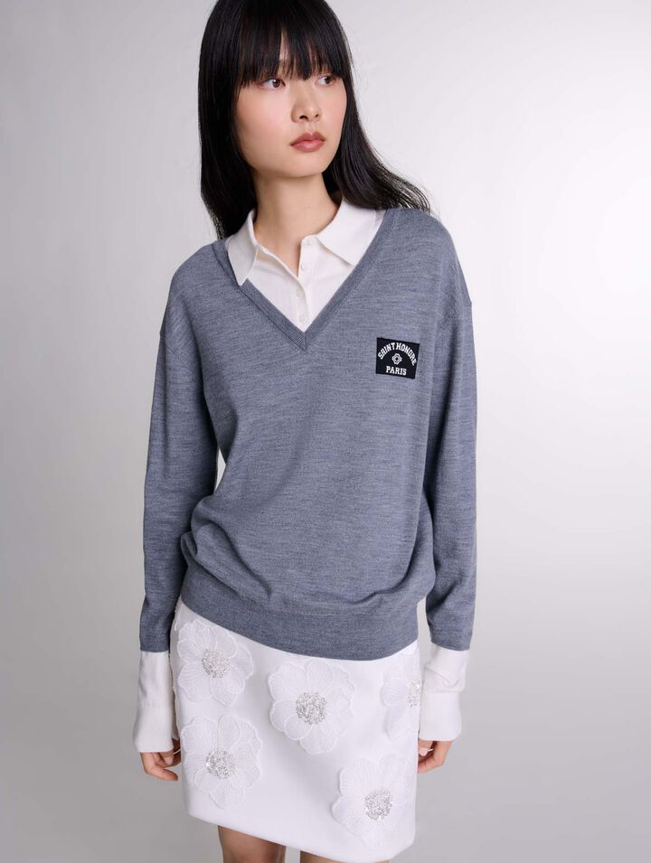 Jersey trampantojo de lana
