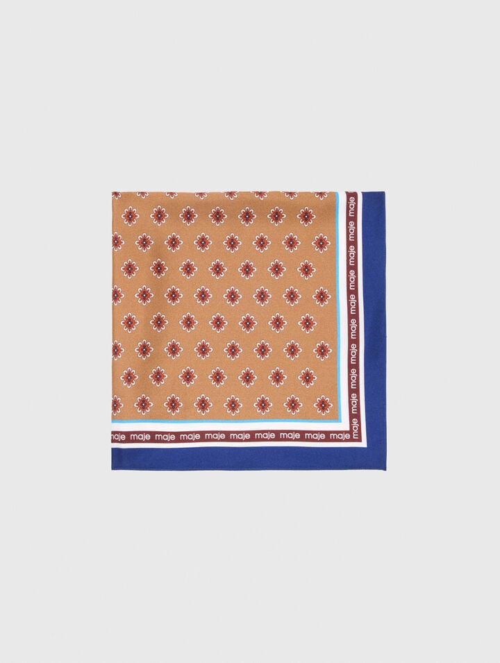 Bandana estampado floral