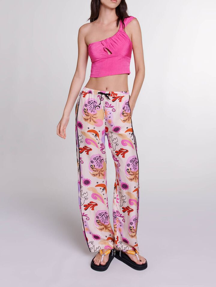 Pantalón de seda