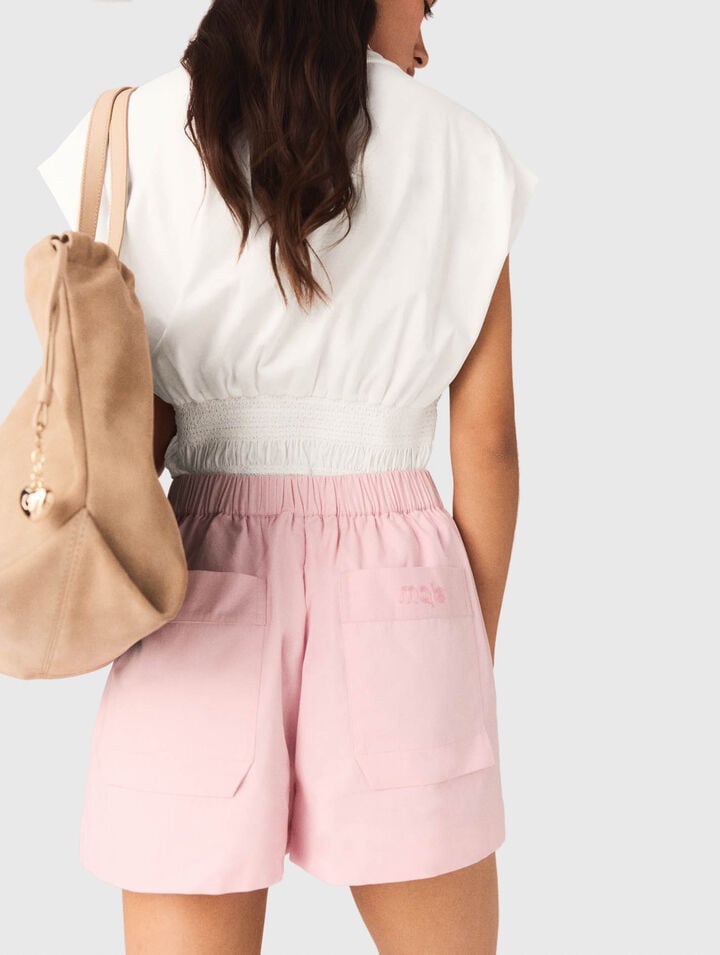 Pantal&oacute;n corto de algod&oacute;n