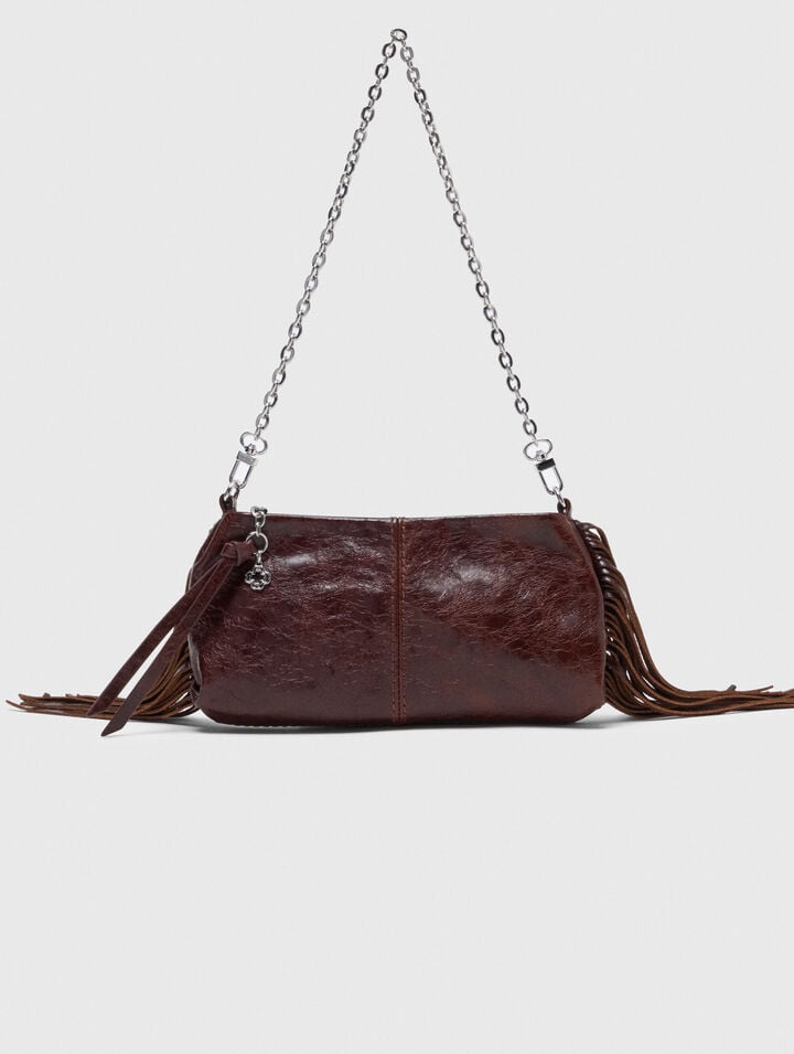 Cartera Miss M pouch cuero barniz