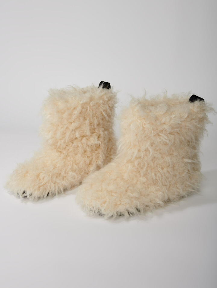 Botines de piel sintética